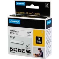 DYMO V-WHT-1/2 Refill Cartridge - 1/2" White Vinyl (12Mm) Labeler REFILL CARTRIDGE - 1/2"