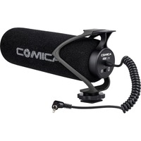COMICA V30LITEB Condenser Shotgun Lite Mic Camera Plug-In Power CONDENSER SHOTGUN LITE MIC