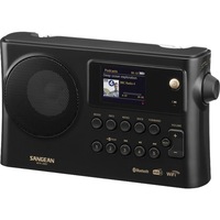 SANGEAN WFR28BTMB Internet & DAB+ Portable Radio Network Music Player - Black