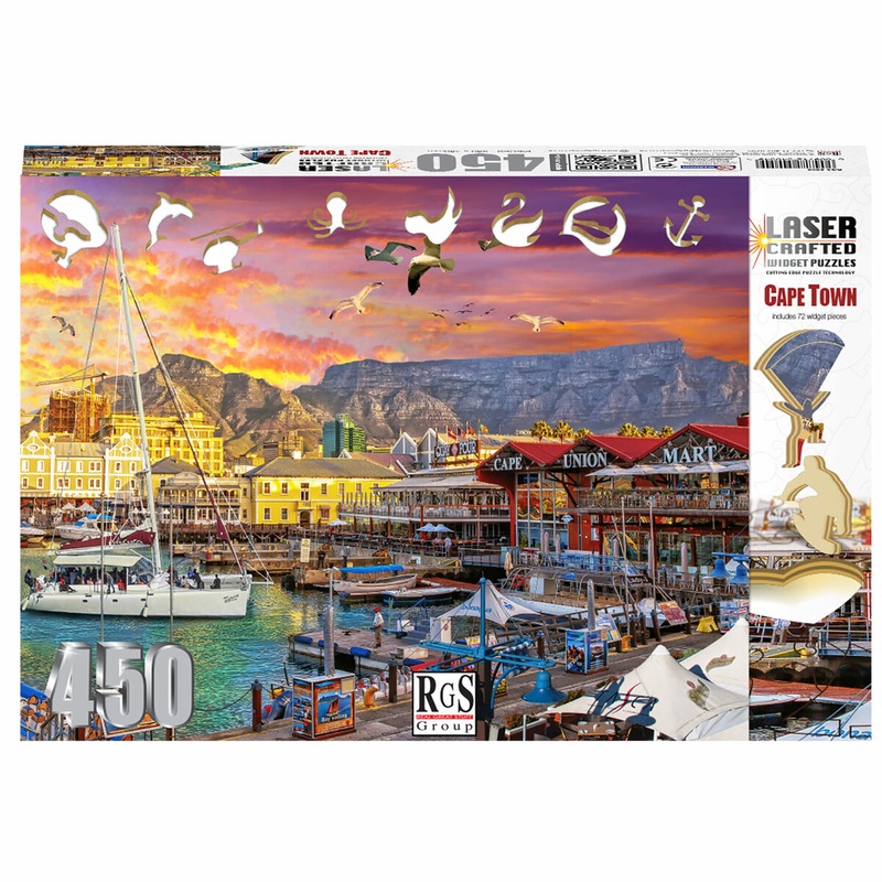 Buy Cape Town 450 Piece Wooden Widget Puzzle MyDeal