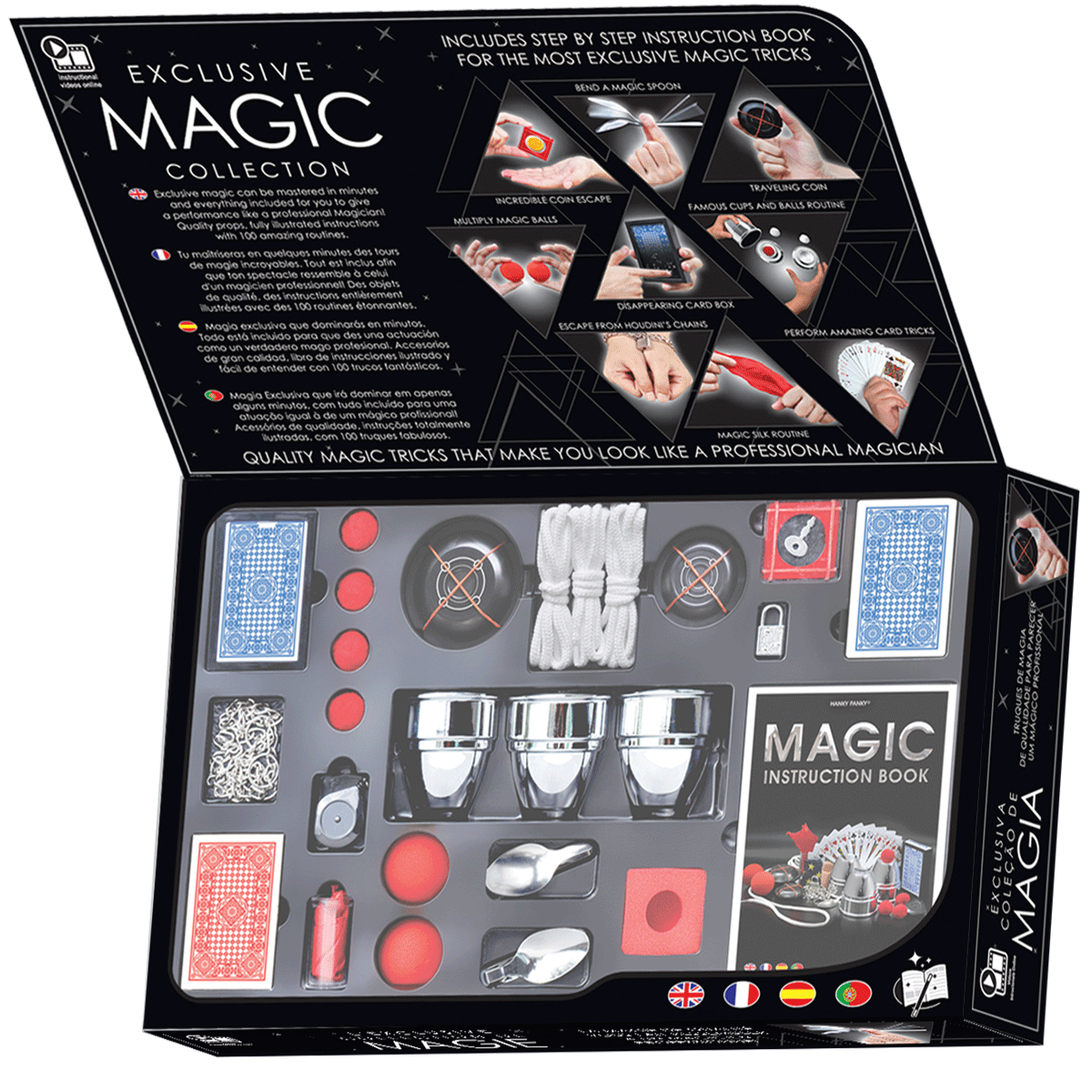 Exclusive Magic Collection over 100 Amazing Magic Tricks included t