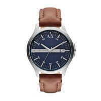 Armani Exchange Men's Leather Watch - AX2133 Stainless Steel 723763212410 Brown
