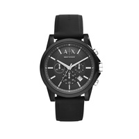 Armani Exchange Outerbanks Chronograph Watch AX1326 Stainless Steel Multi Dial 723763239288 Black