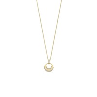 Bevilles Pendant Necklace 9ct Yellow Gold 45cm
