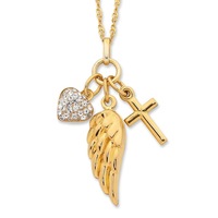 Bevilles Chain Necklace 9ct Yellow Gold Infusion 45cm