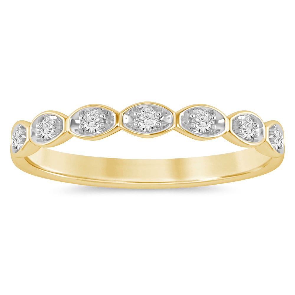 Yellow Gold Bevilles Diamonds Buy Bevilles Stackable Ring With Of