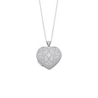 Bevilles Pendant Necklace Sterling Silver 45cm