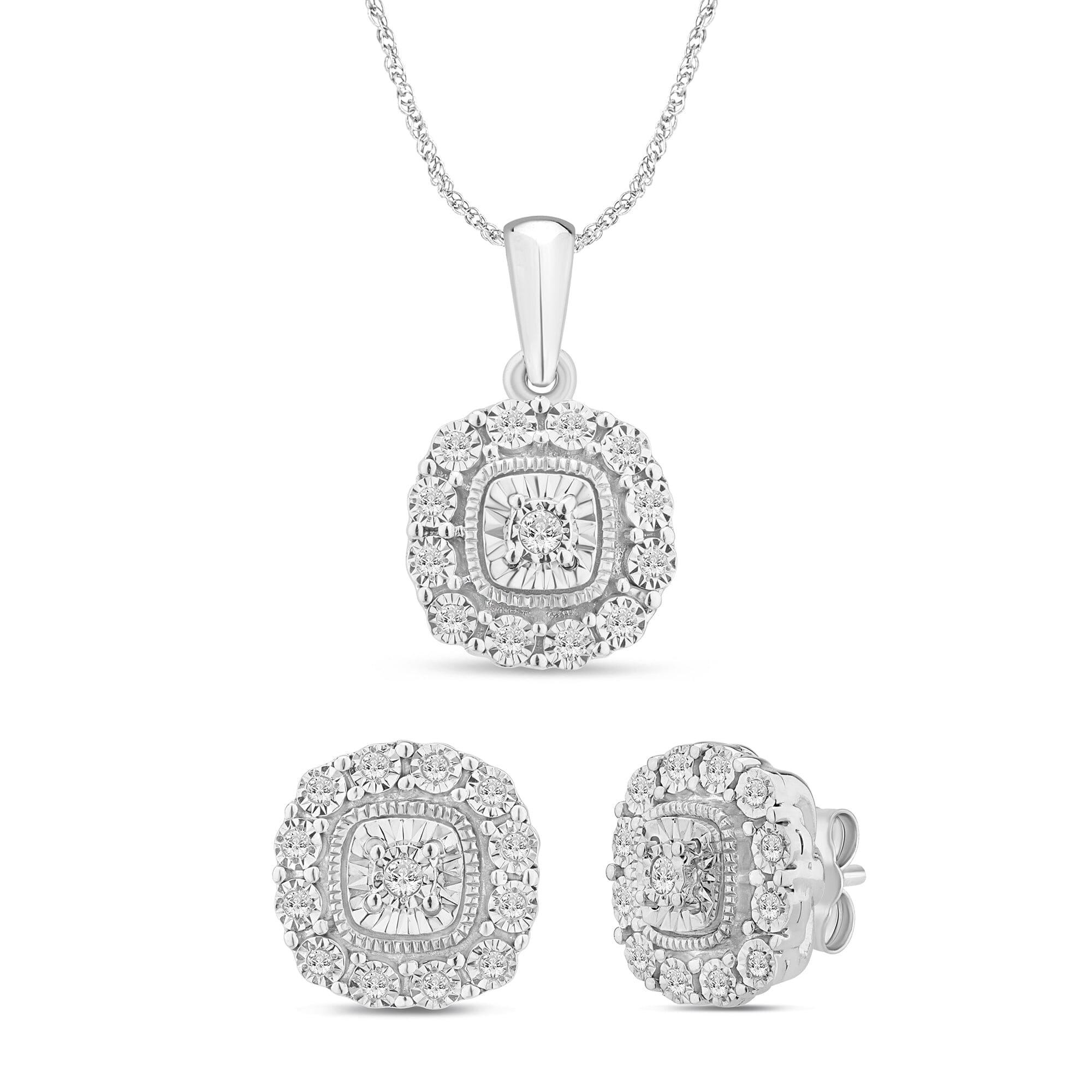 Bevilles necklace and store earring set