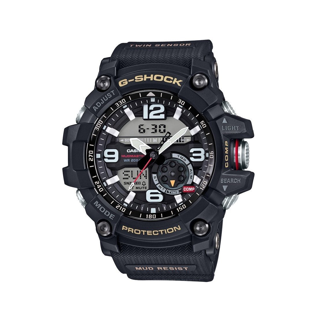 Casio G-Shock Mudmaster Watch GG1000-1A Resin World Time 4549526114816 Black