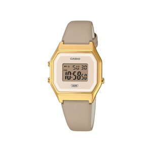 Casio Vintage Petite Gold Digital Watch LA680WEGL-5D Resin / Gold tone