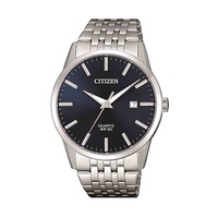 Citizen Men's Silver Stainless-Steel Blue Face Watch Model BI5000-87L Stainless Steel Splashproof