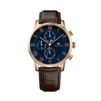 Tommy Hilfiger Men's Watch Model 1791399 Stainless Steel Chronograph 7613272246828 Brown