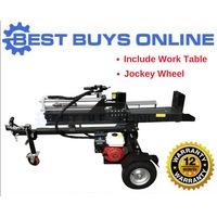 Log Splitter 30 Ton Petrol 6.5 HP - Genuine Millers Falls Black Diamond