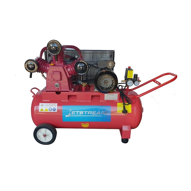 ironair 3hp 60l 3 cylinder belt drive air compressor