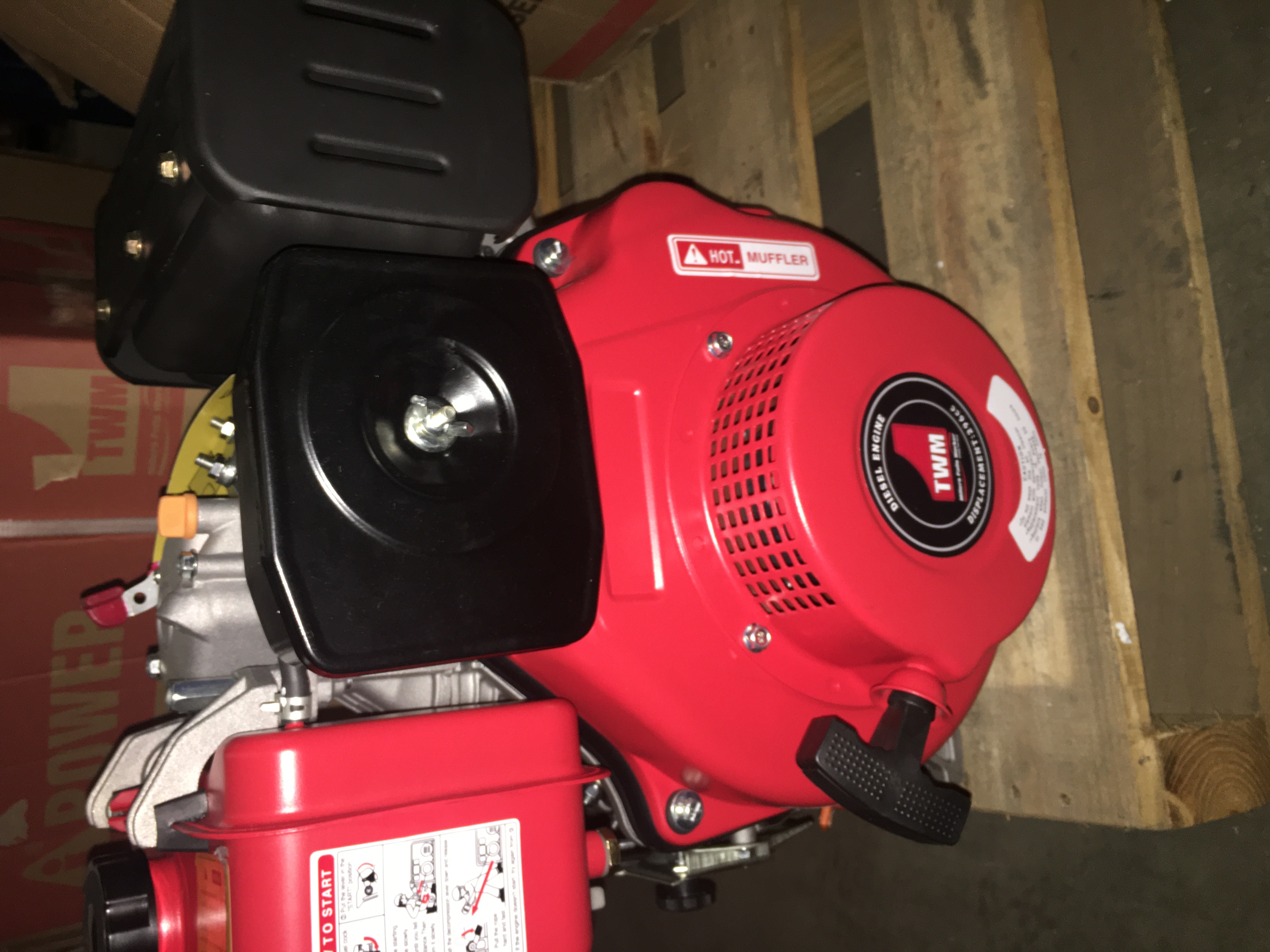 Diesel Engine 6 HP Electric start Stationary Motor Replacement Millers Falls Australia