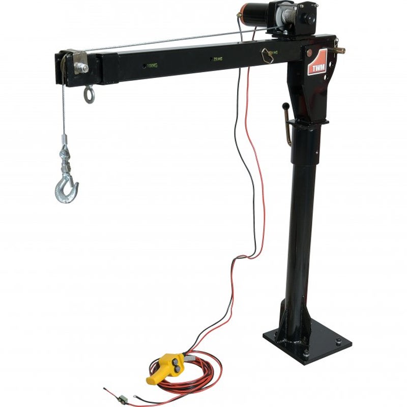 Engine Crane Electric Winch Hoist 800 kg Double Line Lift Ute Car Truck Lift Buy