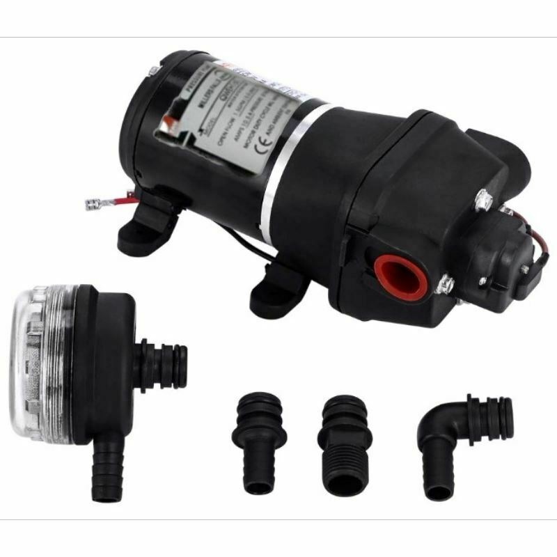 Buy Electric Water Pump 12V Diaphgram 40 PSI 17L/min Max Flow for