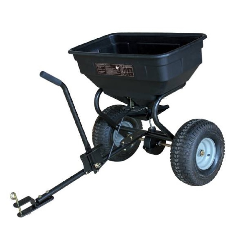 Fertilizer Spreader 56 kg 60 L Broadcast Seed Fertiliser broadcast tow ...