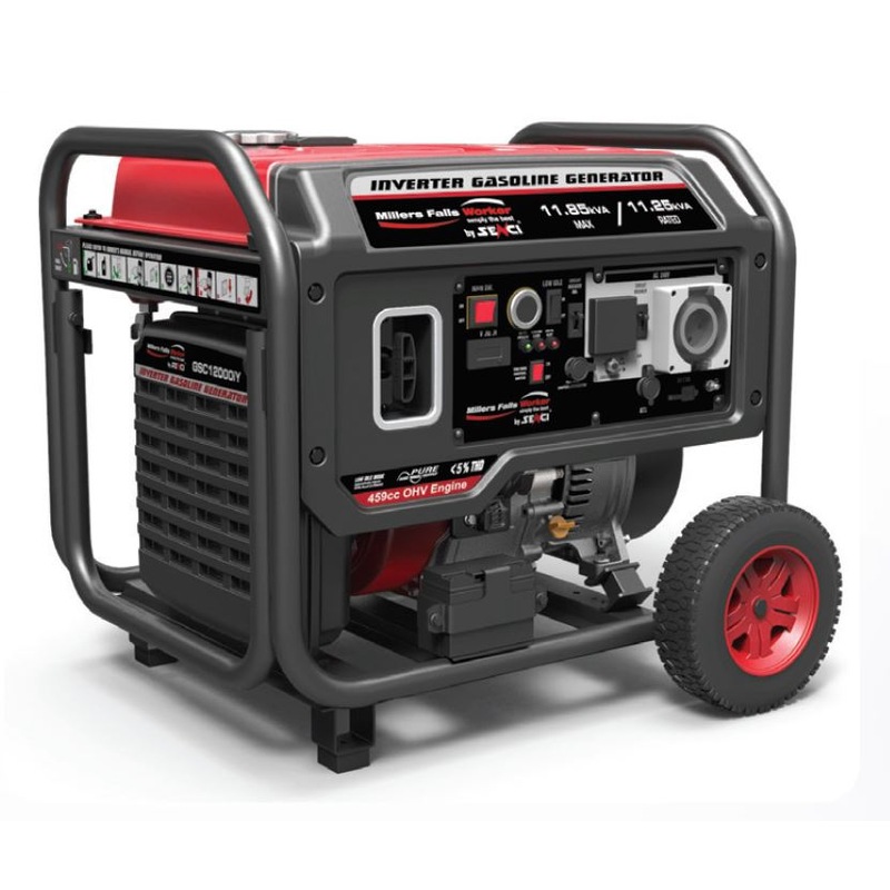 Buy Generator 12kva Millers Falls GSC12000IY Inverter Generator 11 ...