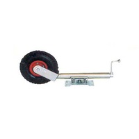 Jockey Wheel 10" Swing up 300 lbs Pneumatic Nylon Tyre for trailer, caravan