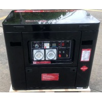 Diesel Generator 8.75kVa Millers Falls GSD9000Q Silenced Generator 2W RCD IP66 32 AMP