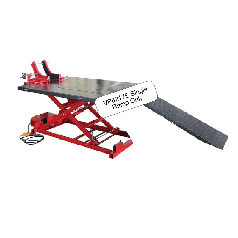 Motorcycle Lift Electric hydraulic lifter 680kg with single ramp Buy