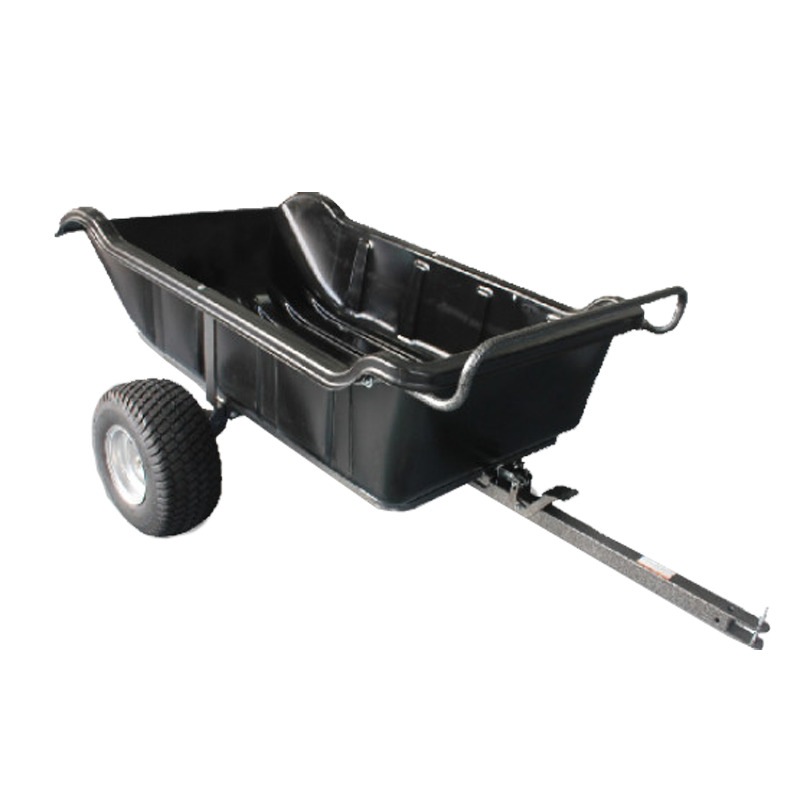 Poly Dump Cart 680 kg Heavy Duty 1500lbs Large Tray 22 cu.ft tow behind ...