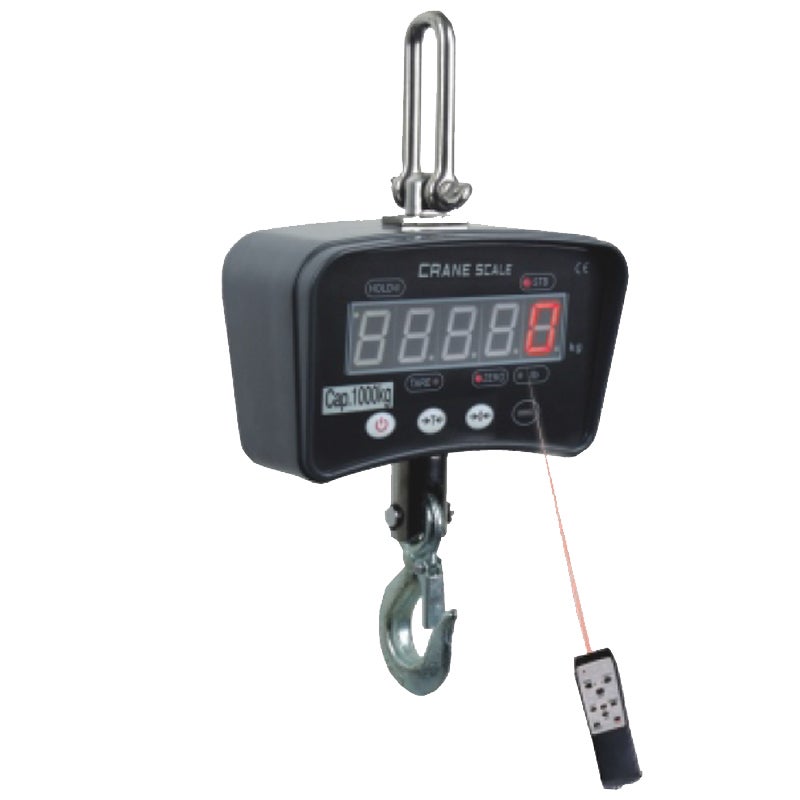 Portable Crane Scale 200kg Electronic Hanging Scale LCD Digital Display