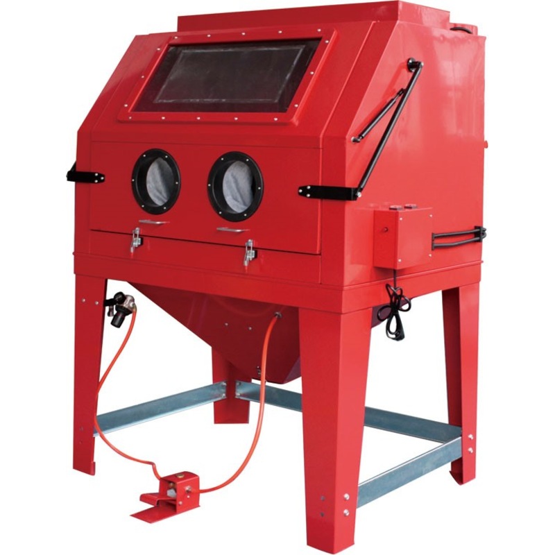 Buy Sand Blaster Cabinet Industrial 990 Litre Abrasive Blaster, Lift ...