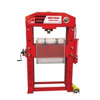 Shop Press 100 Ton Air Hydraulic Jack Bending with Sliding Head & Foot Pedal