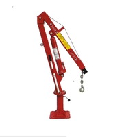 Hydraulic Ute Swivel Crane with base plate 450/ 900 kg Hydraulic Lifting Ute Crane