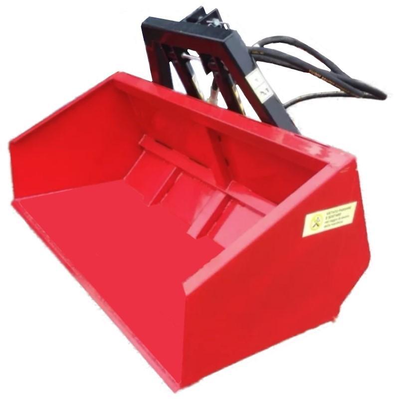 Tractor Bucket 1260 mm width Hydraulic Rear Mounted 3 Point Linkage