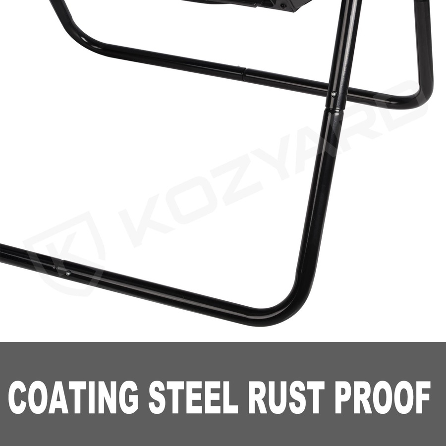 KOZYARD Dual Chamber Compost Bin 360 Degree Rotating with Lids