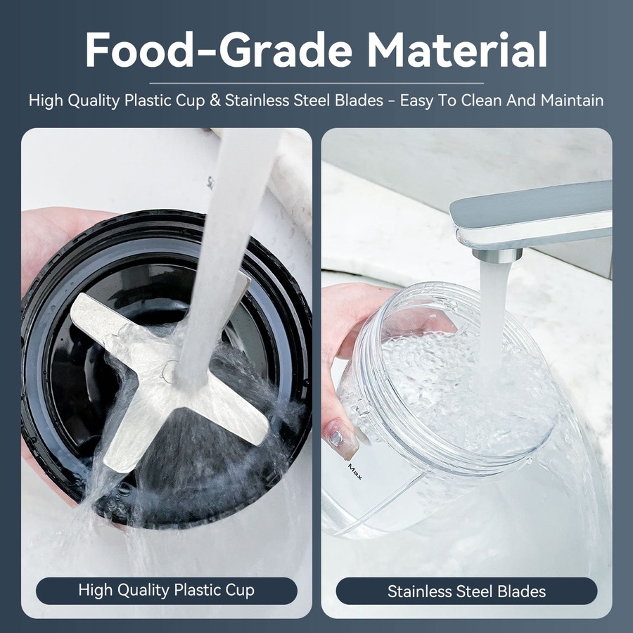 Stelive 1000W Electric Juice Blender Portable Blender Fresh Juice Mixer Smoothie Maker Electric Shakes Juicer Machine (Black)