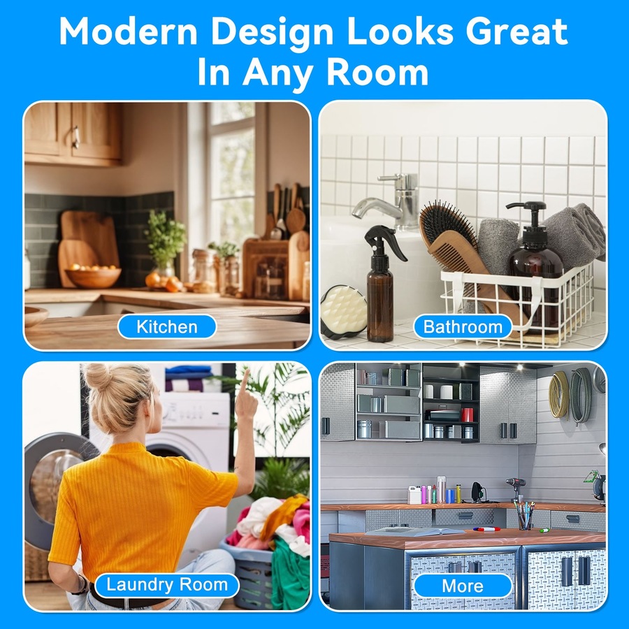 Stelive 11-Inch Paper Towel Holder, Free-Standing Kitchen Roll Holder, Weighted Paper Towel Dispenser with Suction Cup Base, One-Handed Tear, Stainless Steel