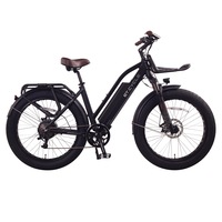 ET.Cycle T720 Step-Thru Fat Trekking E-Bike, 48V 70Nm Torque, 15Ah 720Wh Battery [Matt White]
