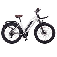 ET.Cycle T720 Step-Thru Fat Trekking E-Bike, 70Nm Torque, 48V 15Ah 720Wh Battery [Matt Black 26"]