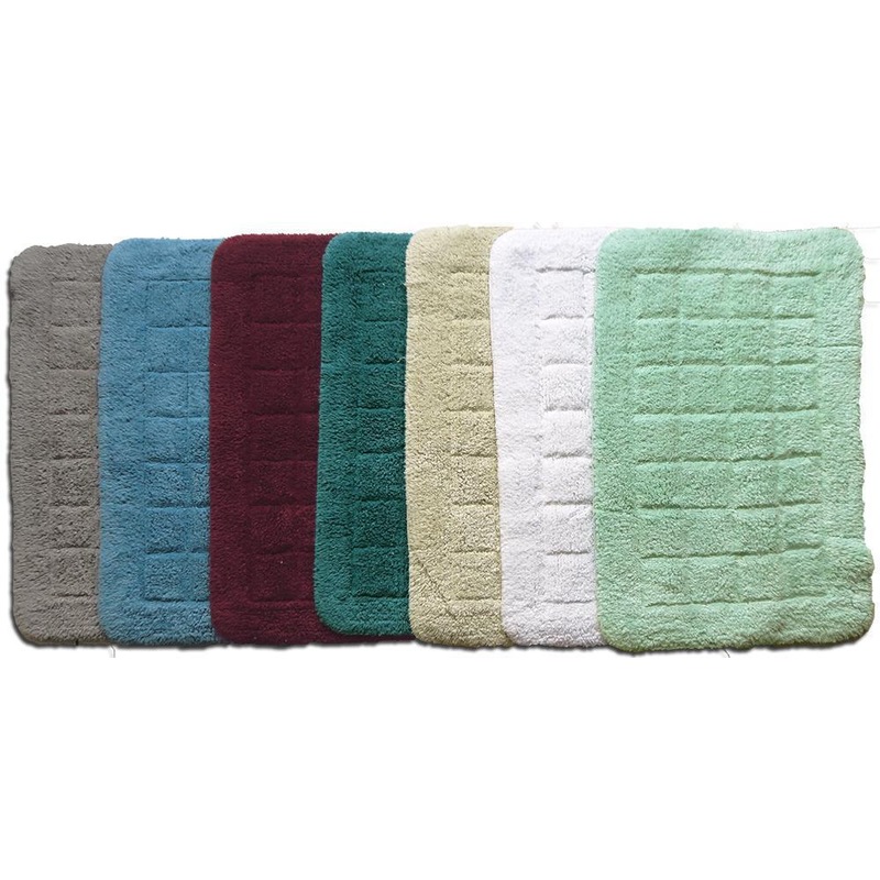 Cotton Bath Mat Ivory MyDeal