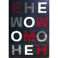 Diva 2234 Charcoal Modern Rug 160x230cm