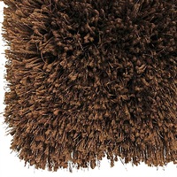 Pluto Brown Small Shag Rug 110x160cm