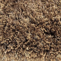 Pluto Taupe Shag Rug 150x220cm