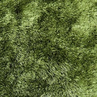 Satin Green Large Shag Mat 70x130cm