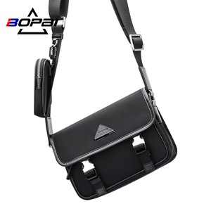 BOPAI Luxury Waterproof Leather Messenger Satchel Cross Shoulder Bag B9231
