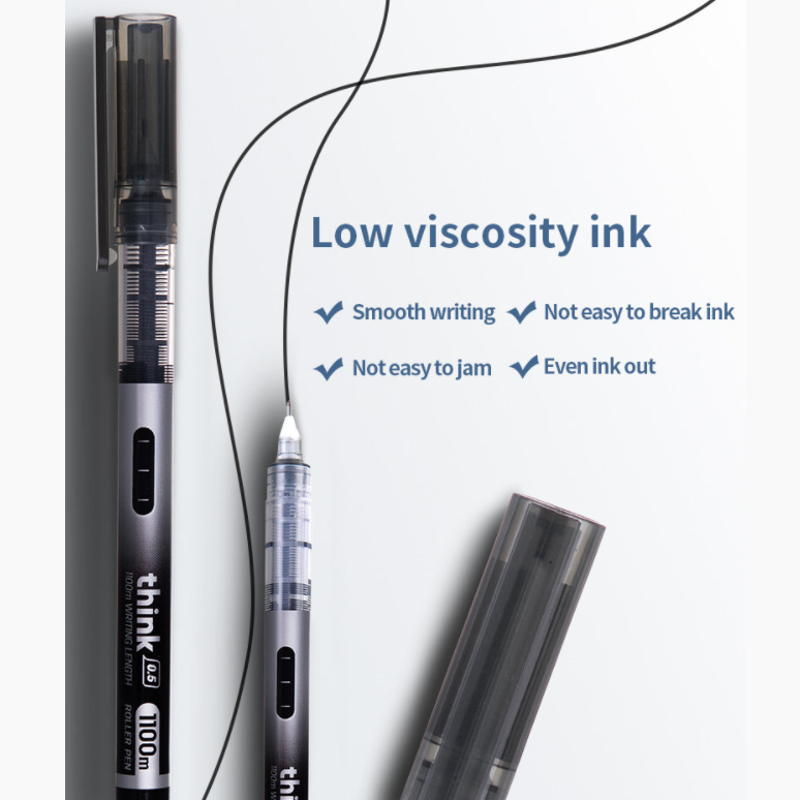 Deli 12pcs 0.5mm Black Ink Office Stationery Supplie Harry Potter Gel Pen