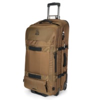Granite Gear Water-Resistant Wheeled Duffle With Backpack Strap Suitcase Luggage Tote Large Check In Sofecase G2232 Brown