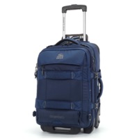 Granite Gear Water-Resistant Wheeled Duffle With Backpack & Waist Strap Suitcase Luggage Tote Carry On Sofecase G2222-6001 Blue