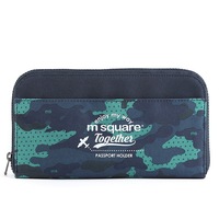 M Square Cross-body Passport Bag Lightweight Multi-function Portable Travel Organizer Bag