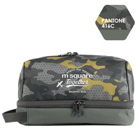 M Square Dry Wet Separation Wash Bag Portable Travel Personal Care Organizer Bag