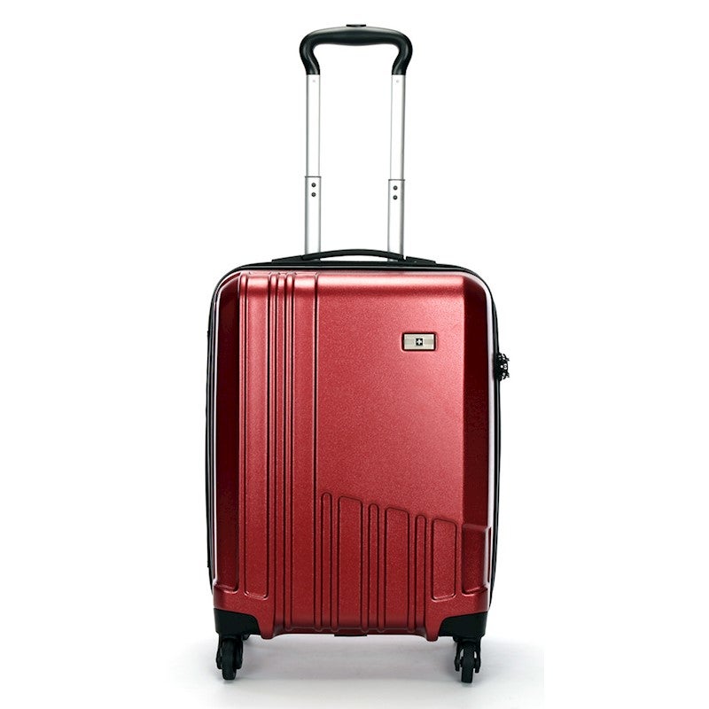 Buy Swiss Luggage Suitcase Lightweight with TSA locker 8 wheels 360 ...