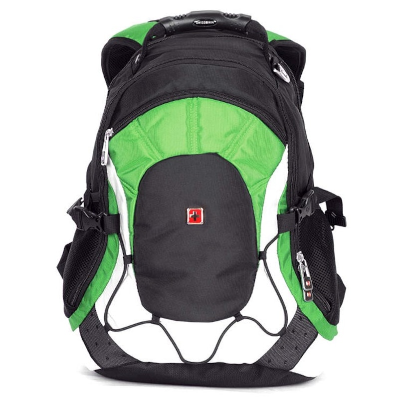 Swisswin Swiss Waterproof 15 6 Laptop Backpack School Backpack Travel Backpack Sw9663 Green 15 6inch Laptop Buy Backpacks